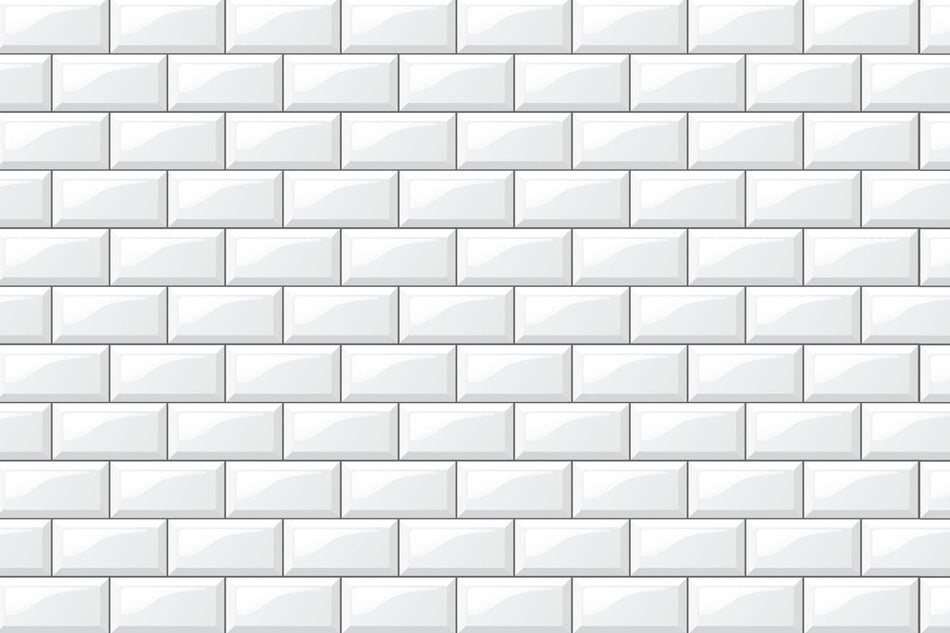 Badrückwand Fliesenoptik