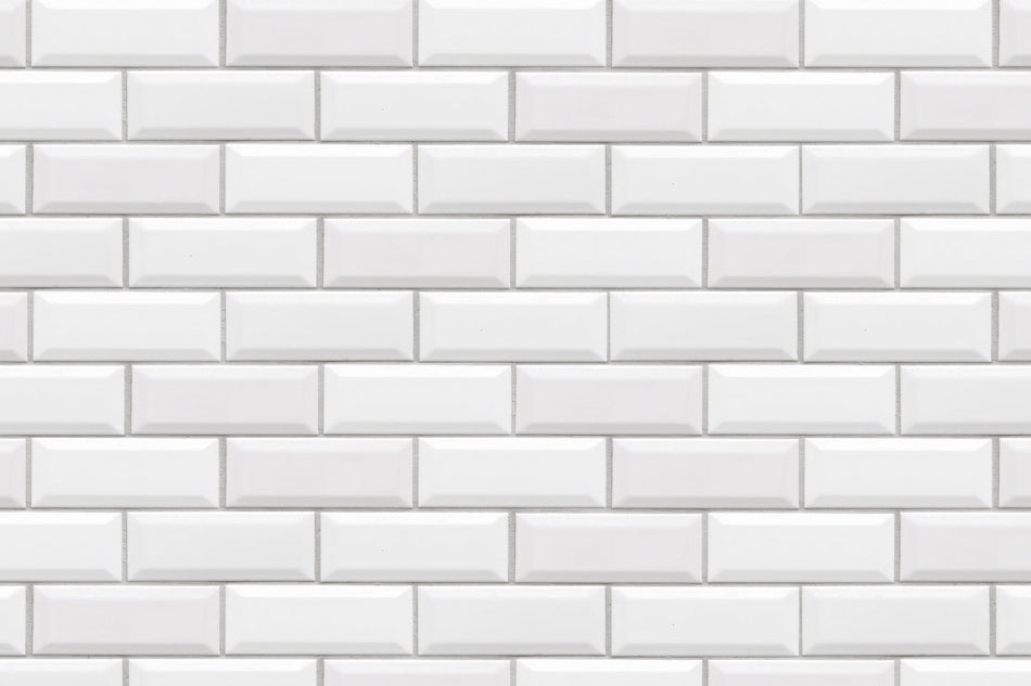 Badrückwand Fliesenoptik