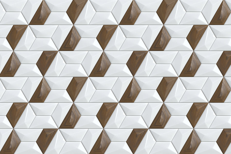 Waschbeckenrückwand Fliesenoptik
