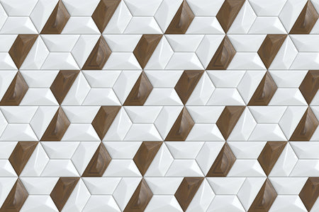 Badrückwand Fliesenoptik