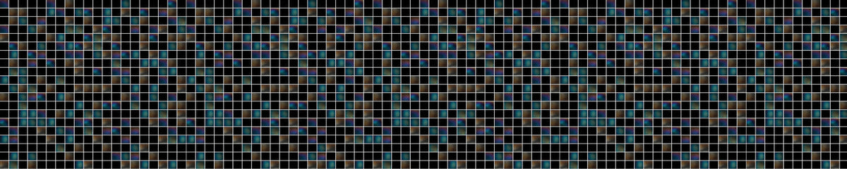 Waschbeckenrückwand Fliesenoptik