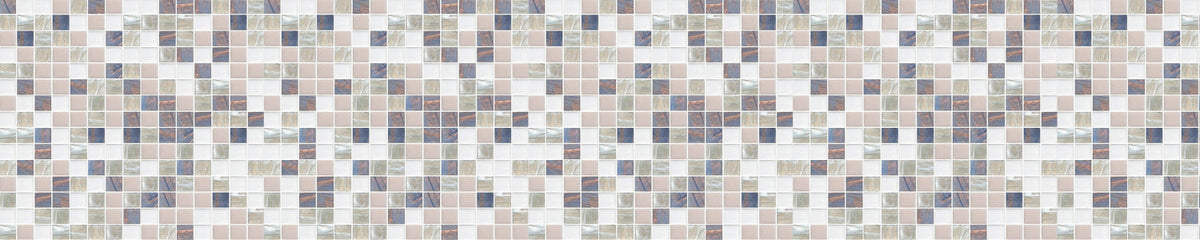 Waschbeckenrückwand Fliesenoptik