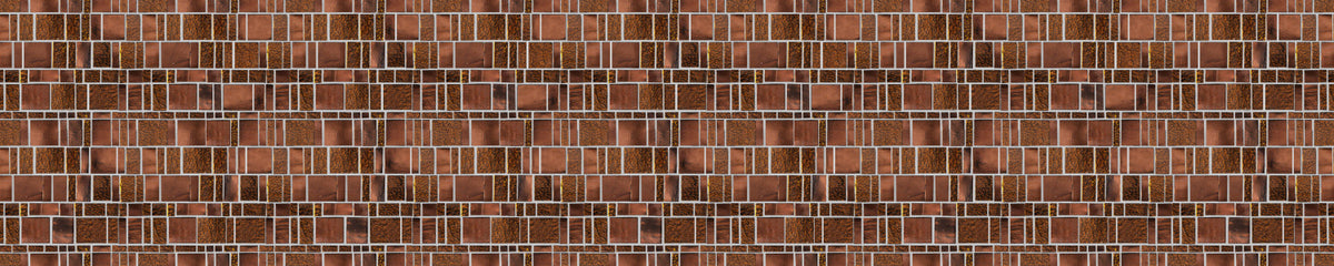 Waschbeckenrückwand Fliesenoptik
