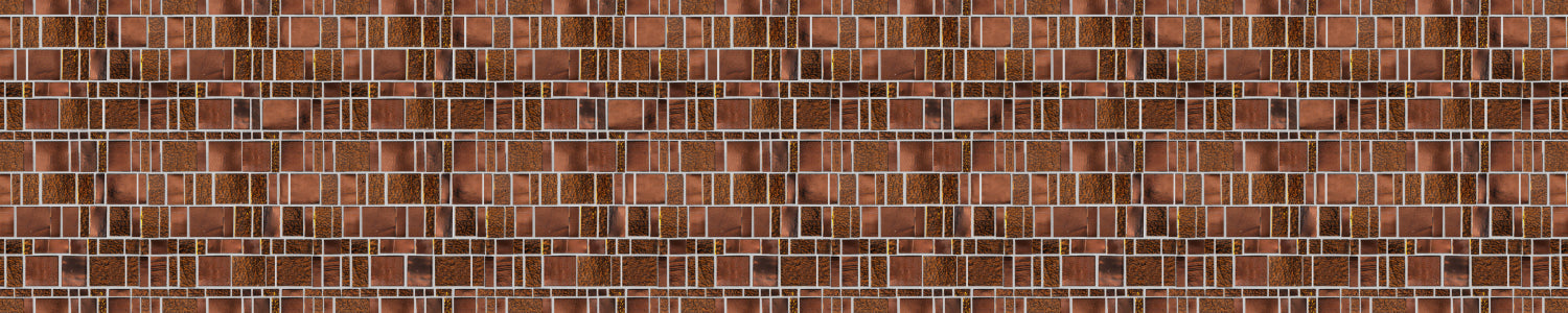 Badrückwand Fliesenoptik