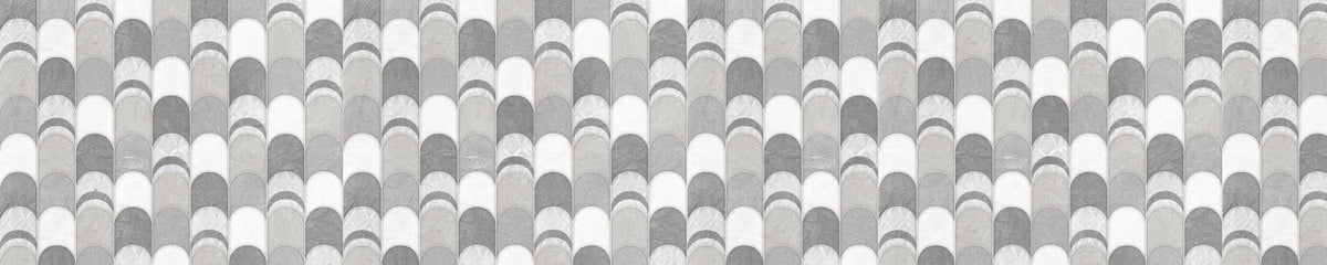 Waschbeckenrückwand Fliesenoptik