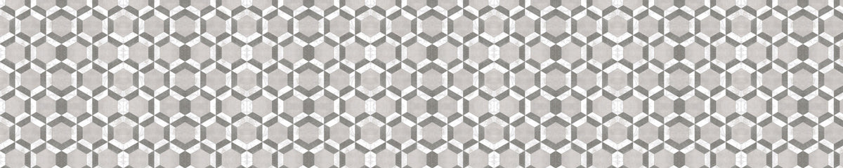 Waschbeckenrückwand Fliesenoptik