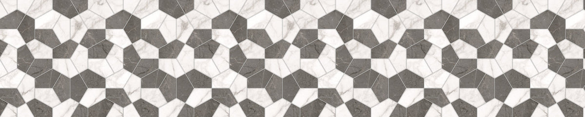 Waschbeckenrückwand Fliesenoptik