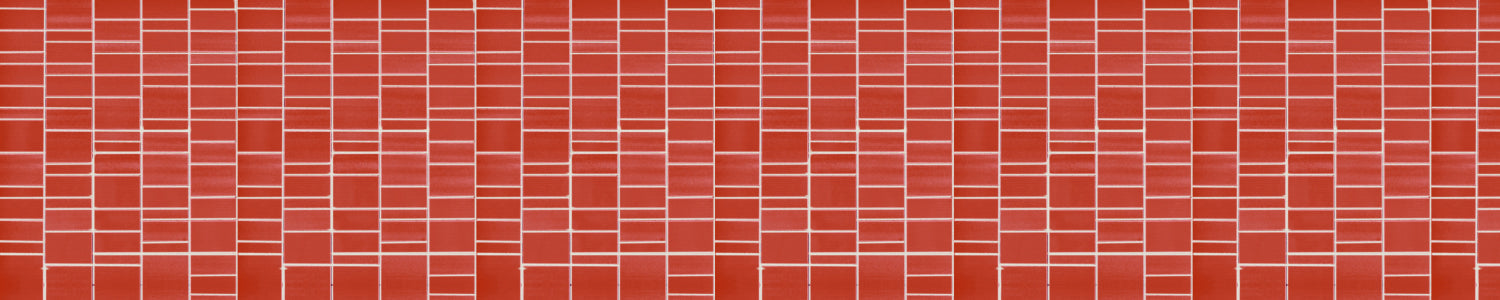 Waschbeckenrückwand Fliesenoptik