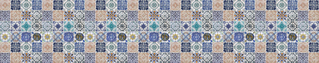 Badrückwand Patchwork