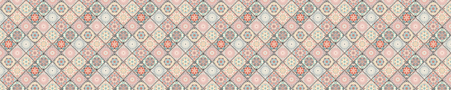 Waschbeckenrückwand Patchwork