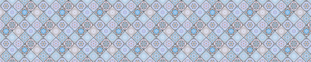 Waschbeckenrückwand Patchwork