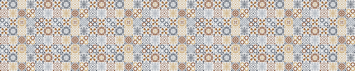 Waschbeckenrückwand Patchwork