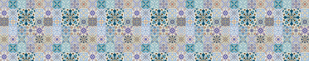 Waschbeckenrückwand Patchwork