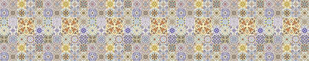 Waschbeckenrückwand Patchwork