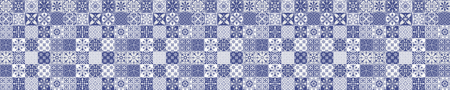 Badrückwand Patchwork