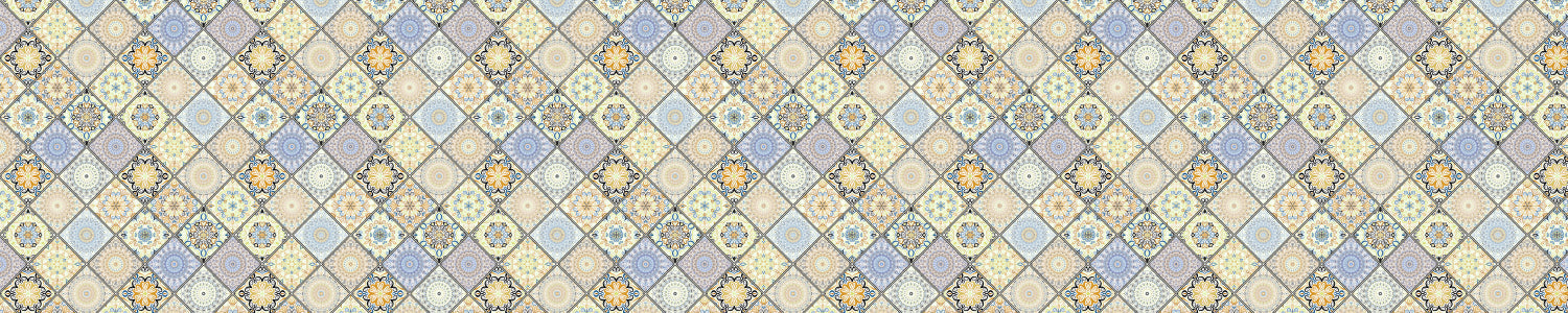 Badrückwand Patchwork