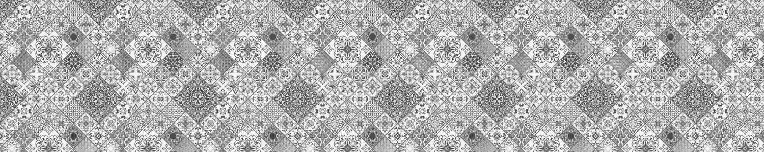 Badrückwand Patchwork