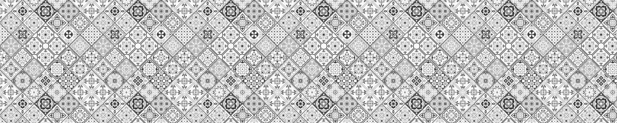 Badrückwand Patchwork