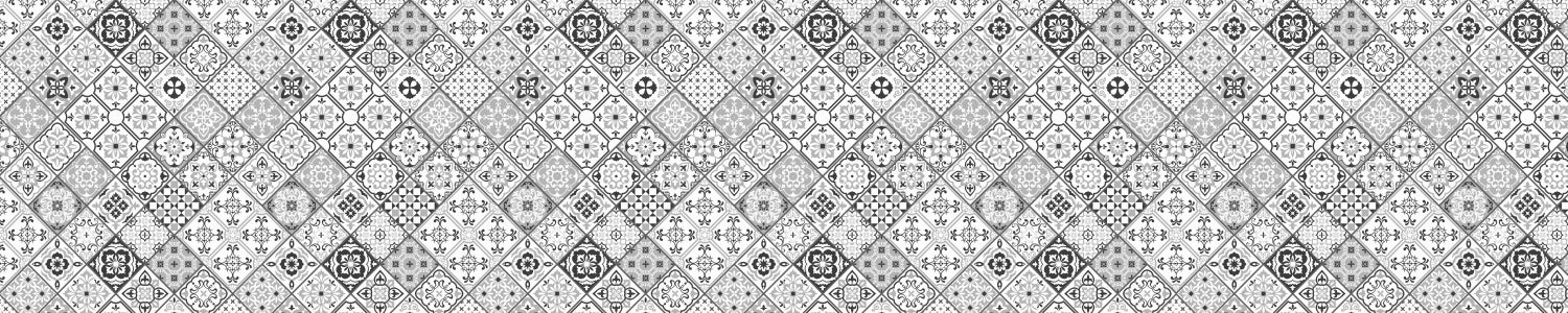 Waschbeckenrückwand Patchwork