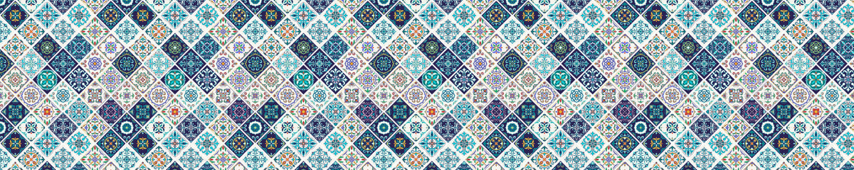 Waschbeckenrückwand Patchwork
