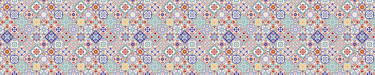 Waschbeckenrückwand Patchwork