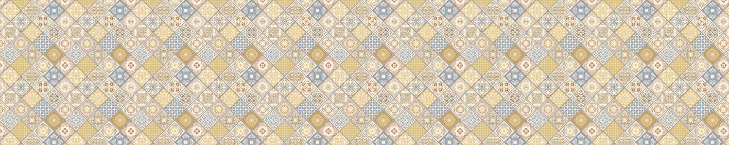 Badrückwand Patchwork