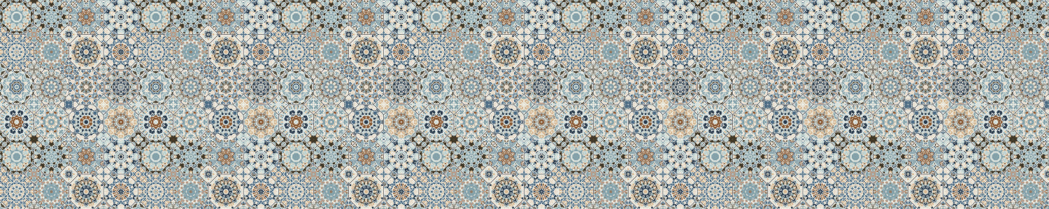Badrückwand Patchwork
