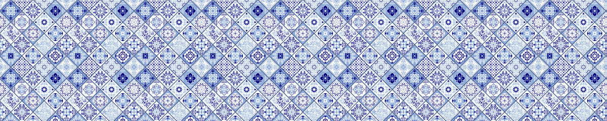 Badrückwand Patchwork