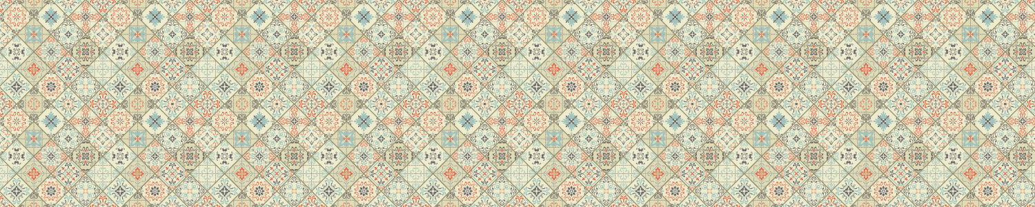 Badrückwand Patchwork