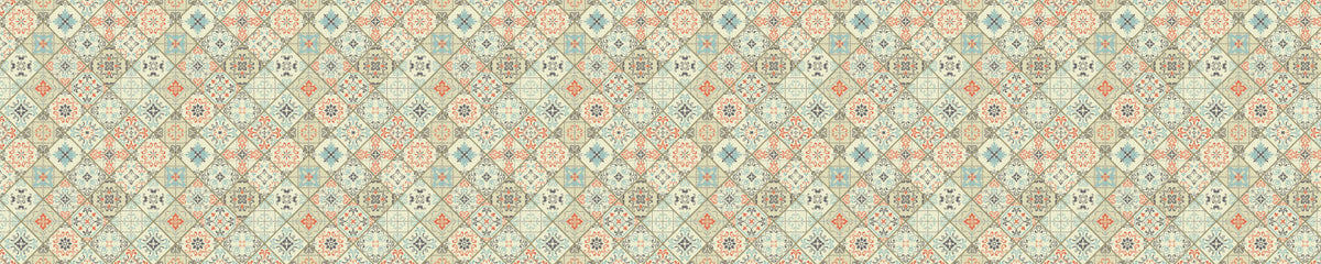 Waschbeckenrückwand Patchwork