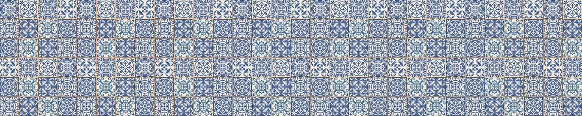 Badrückwand Patchwork