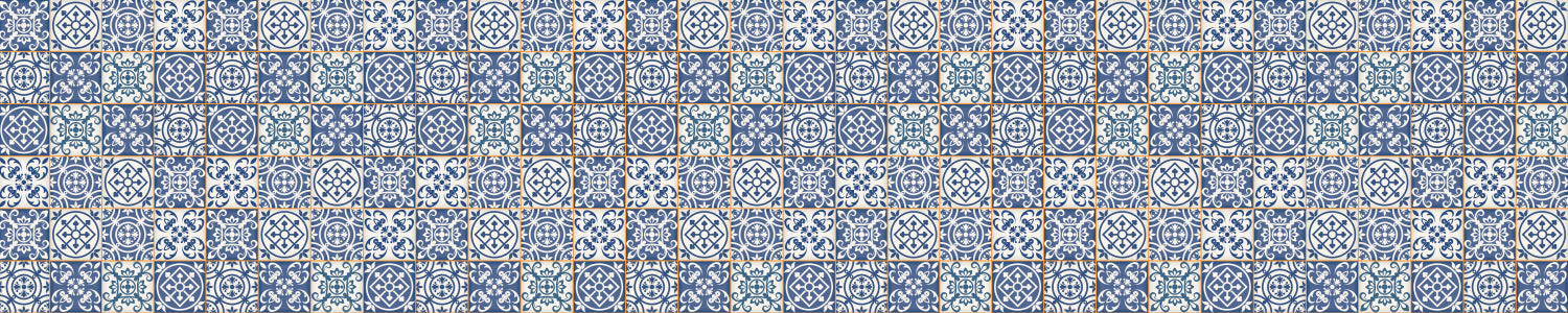 Badrückwand Patchwork