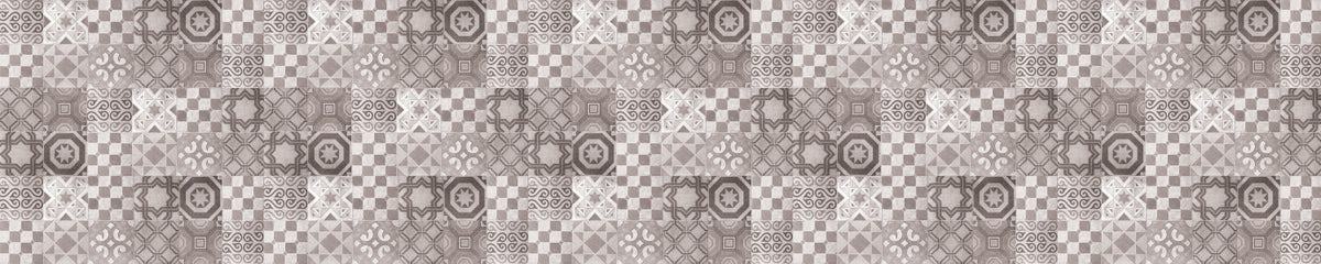 Waschbeckenrückwand Patchwork