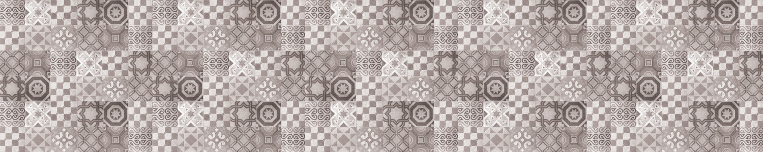 Badrückwand Patchwork