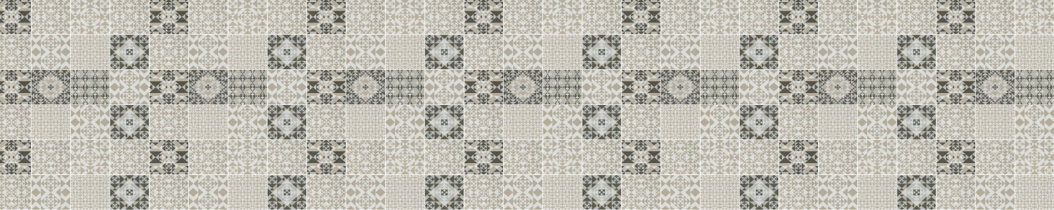 Badrückwand Patchwork