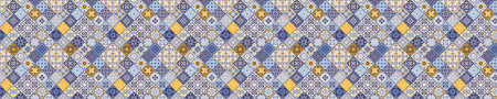 Waschbeckenrückwand Patchwork