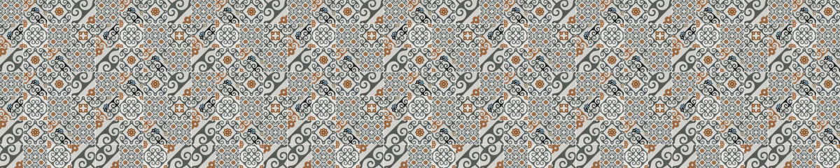 Waschbeckenrückwand Patchwork