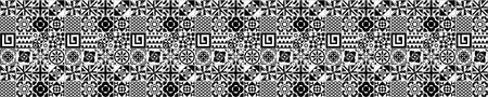 Badrückwand Patchwork