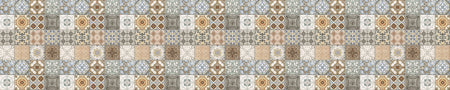 Badrückwand Patchwork
