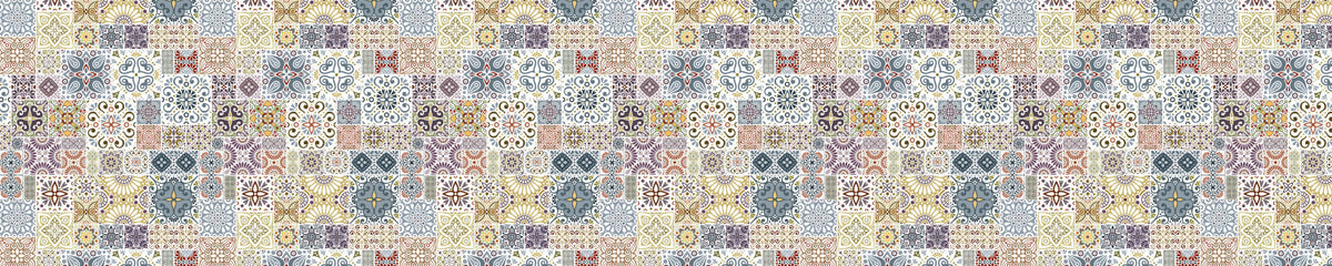 Badrückwand Patchwork