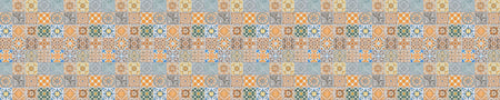 Badrückwand Patchwork