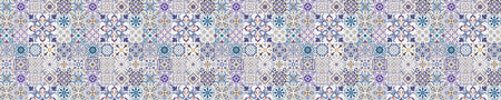 Badrückwand Patchwork