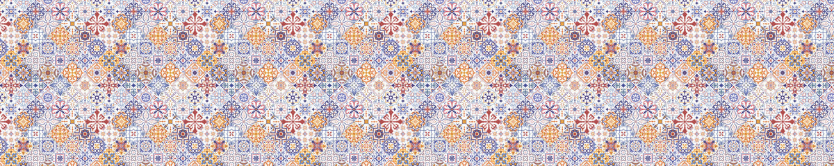 Badrückwand Patchwork
