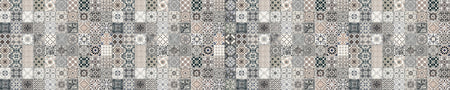 Badrückwand Patchwork