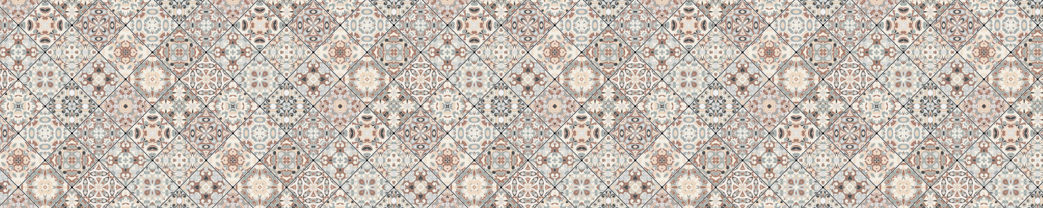 Waschbeckenrückwand Patchwork