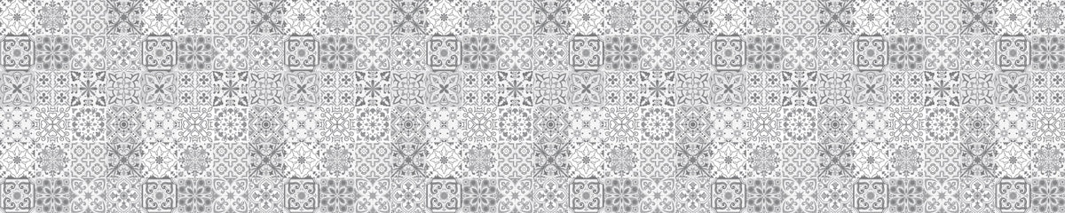 Badrückwand Patchwork
