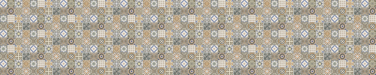 Waschbeckenrückwand Patchwork