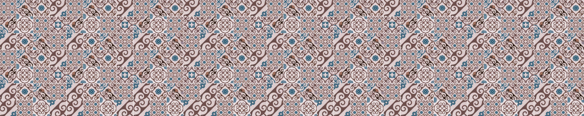 Badrückwand Patchwork