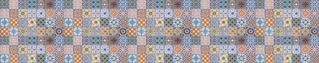 Badrückwand Patchwork