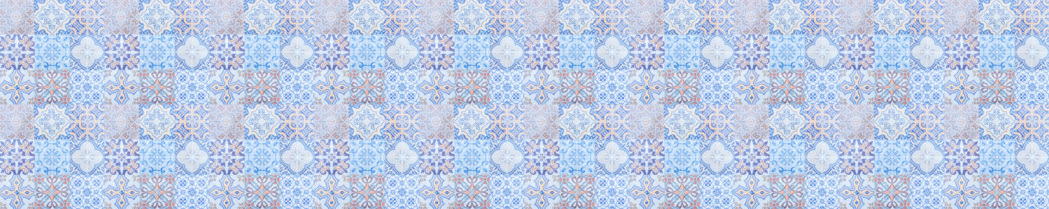 Waschbeckenrückwand Patchwork